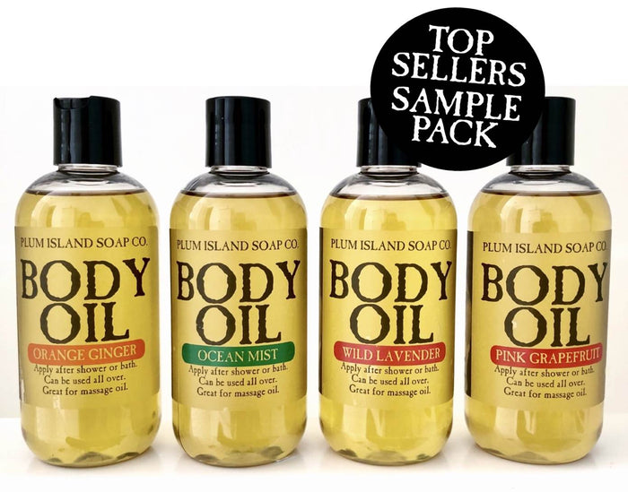 BODY OIL SAMPLE PACK - TOP SELLERS