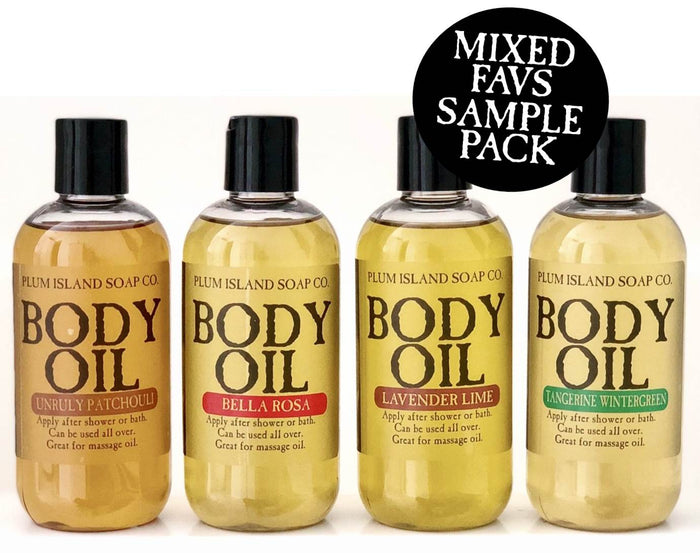 BODY OIL SAMPLE PACK - MIXED FAVS